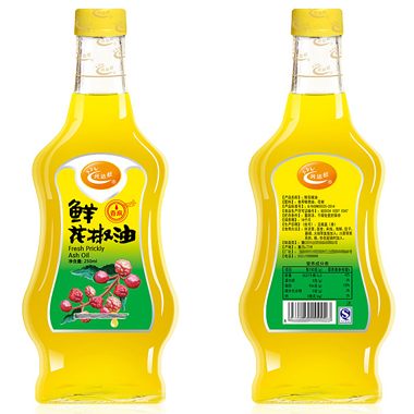 花椒油正北貼不干膠標(biāo)簽